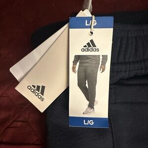 Adidas Navy Joggers men’s size L